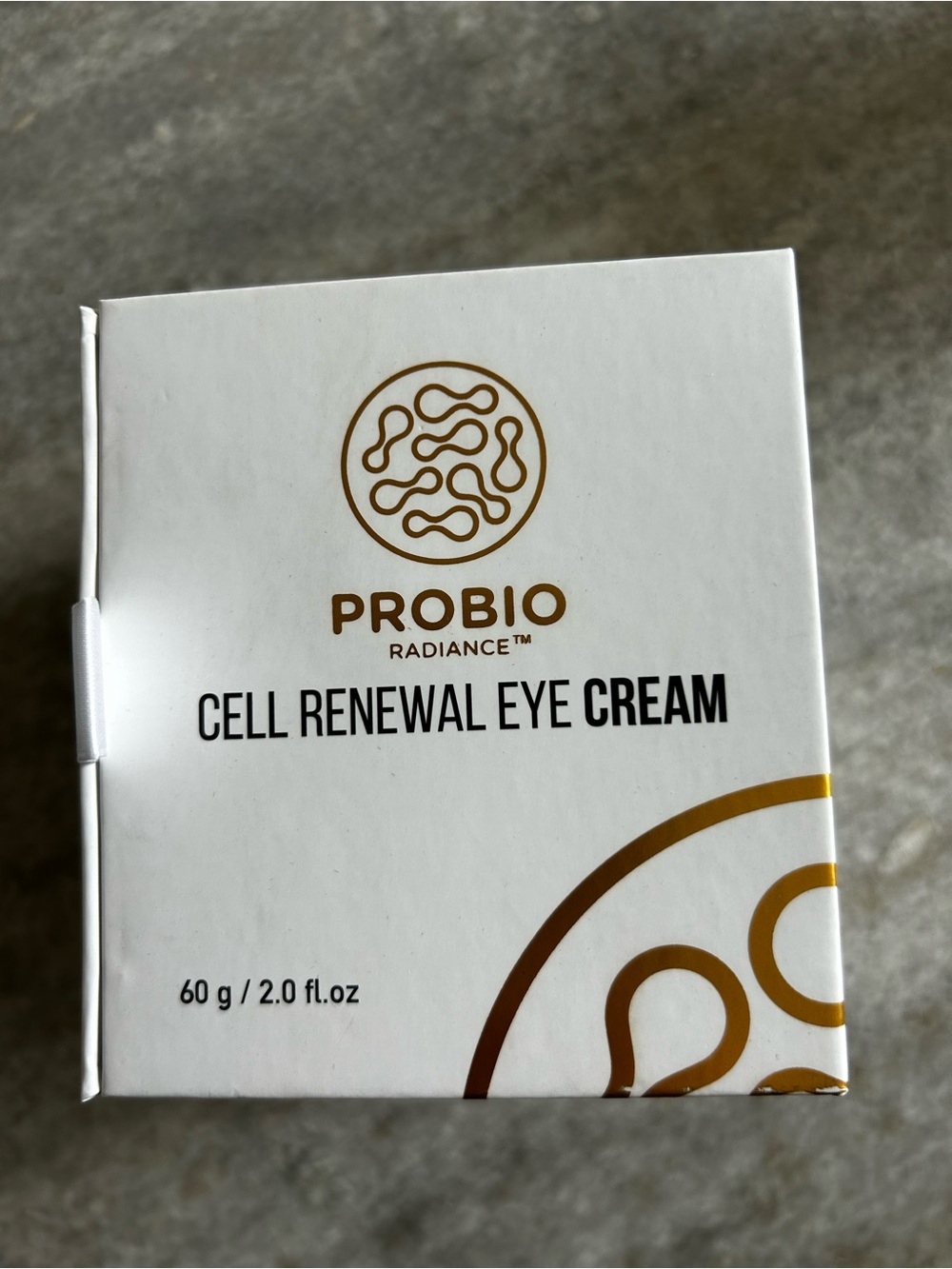 PROBIO Cell Renewal Eye Cream — White & Gold Brightening Eye Treatment